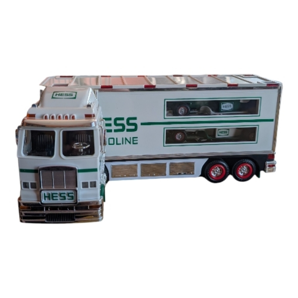 Vintage 2003 Hess Toy Truck and Race Cars – Mint Condition In Box (NIB)
